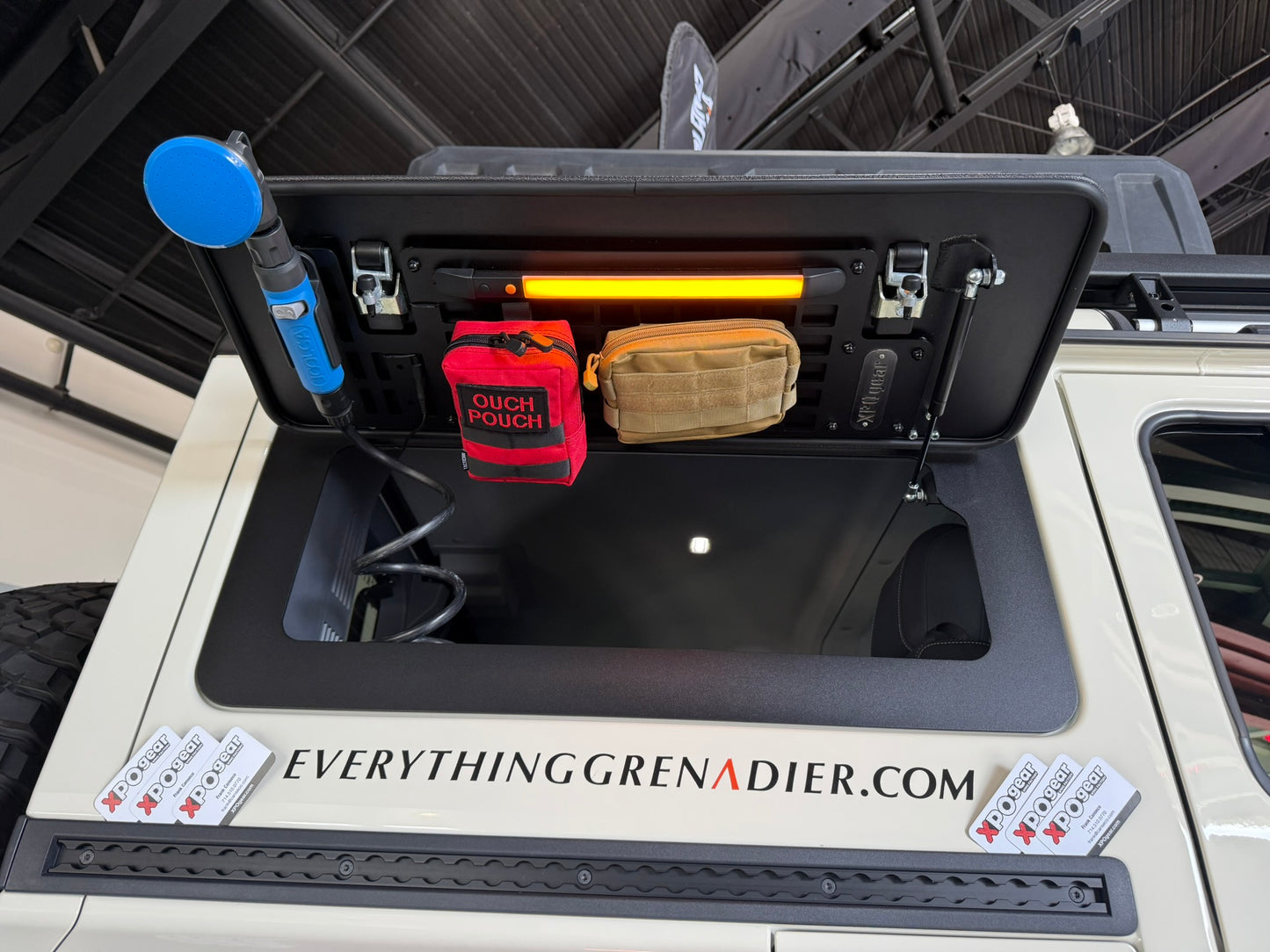 INEOS Grenadier GullWing Hatch System with Molle Panels