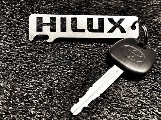 TOYOTA HILUX - Stainless Steel Keychain Bottle Opener