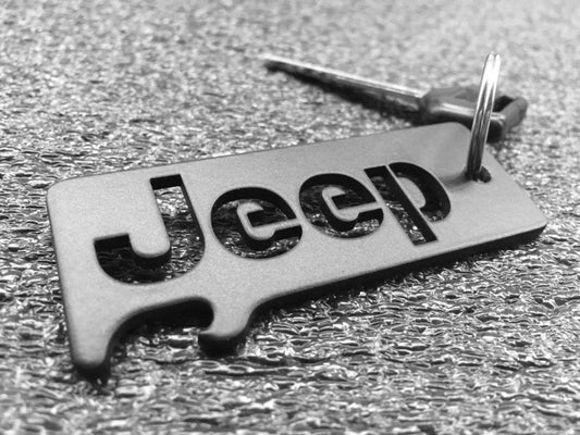 JEEP - Onyx Keychain Bottle Opener