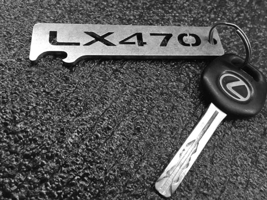 LEXUS - LX470 - Stainless Steel Keychain Bottle Opener