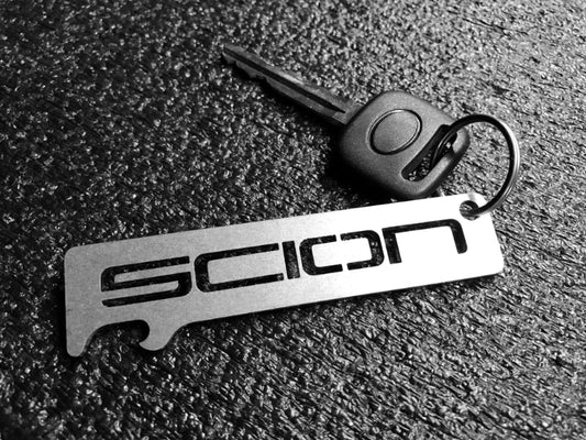 SCION - Stainless Steel Keychain Bottle Opener