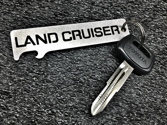 TOYOTA Land Cruiser 2 - Stainless Steel Keychain Bottle Opener