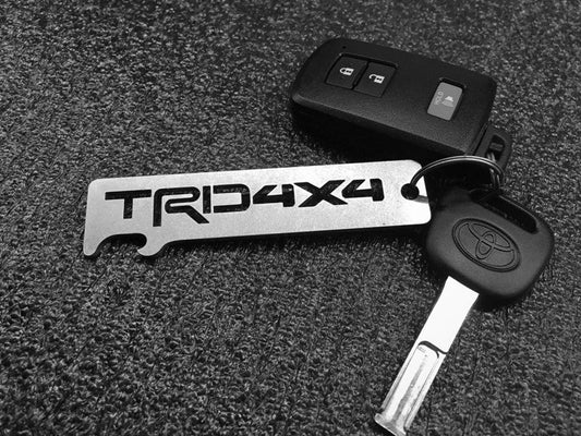 TOYOTA TRD4x4 - Stainless Steel Keychain Bottle Opener